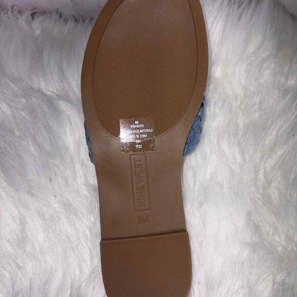 Nine West Women's WnHAVAH3 Slide Sandal sz6 - Picture 2 of 5